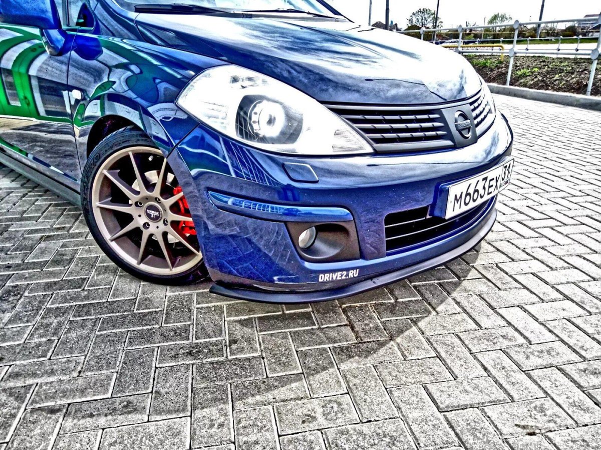 Губа Самурай Nissan Tiida