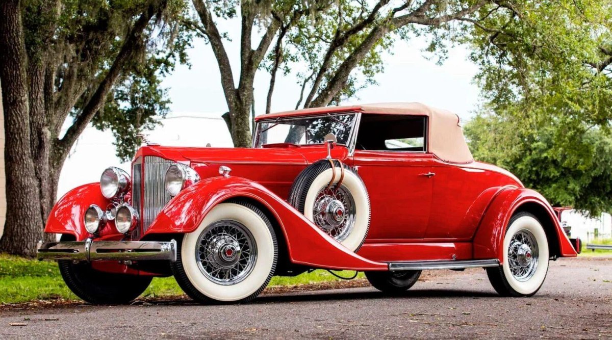 1934 Packard eight Coupe Roadster