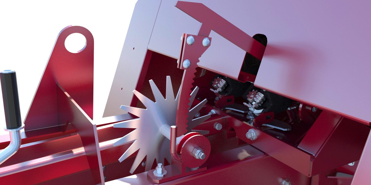 Механизм обвязки пресс подборщика класс 240