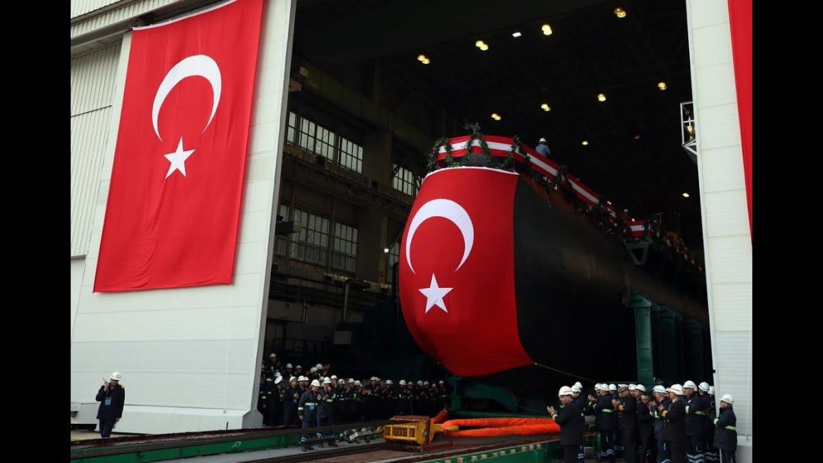 Турецкий подлодка Piri Reis