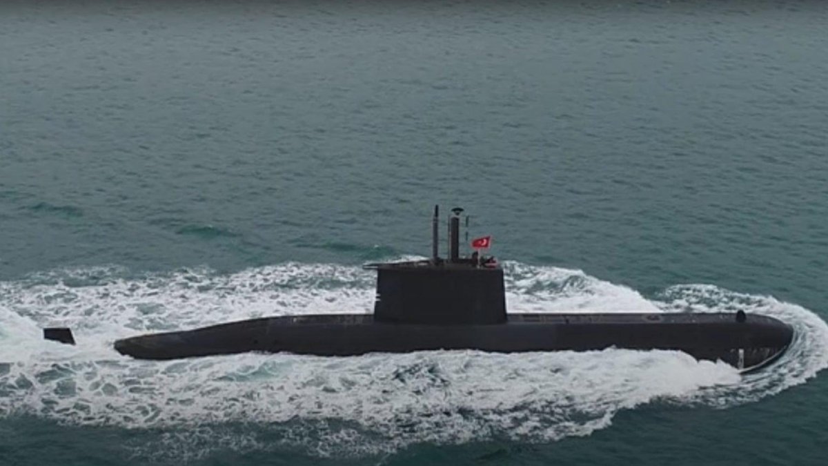 Турецкий подлодка Piri Reis