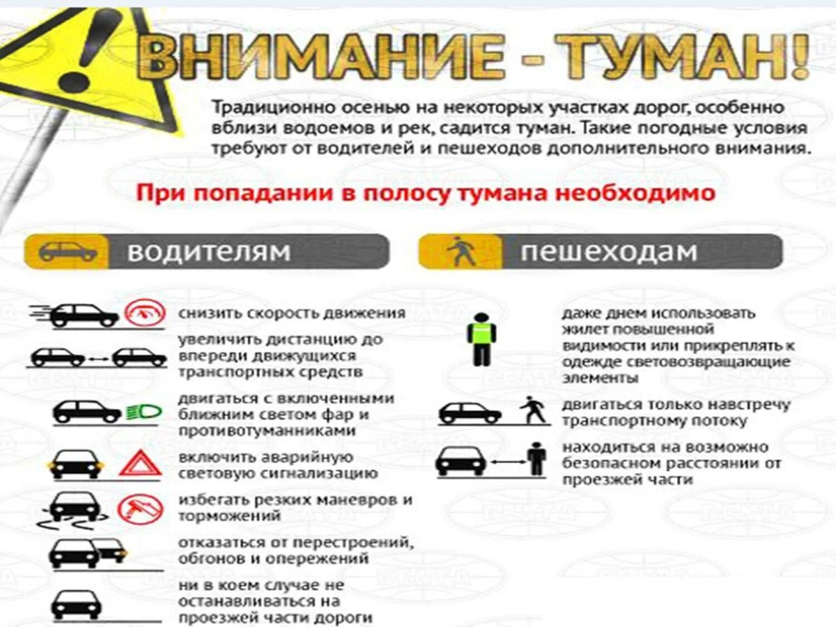 Информация для водителей