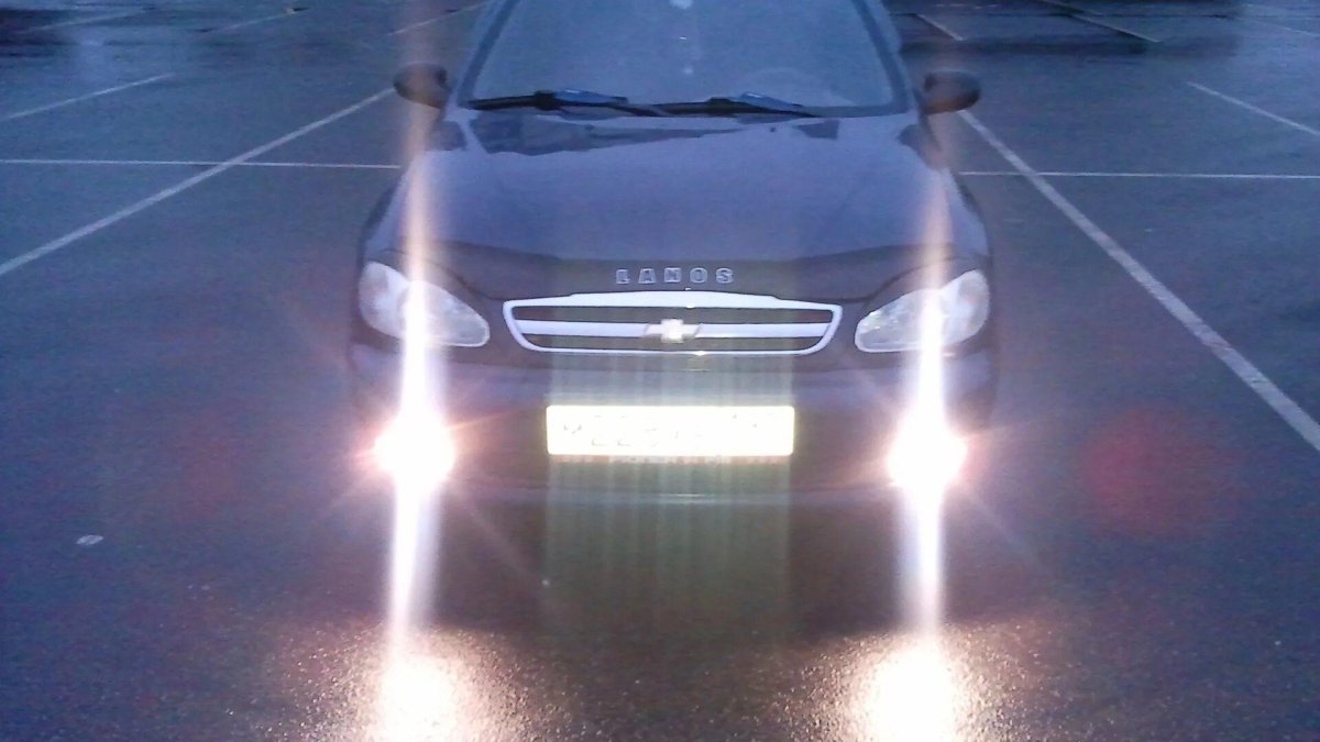 Противотуманные фары вместо ближнего света фар