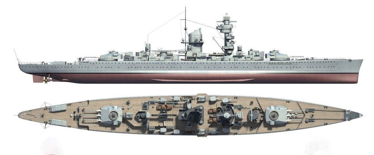 Линкор Адмирал Шеер