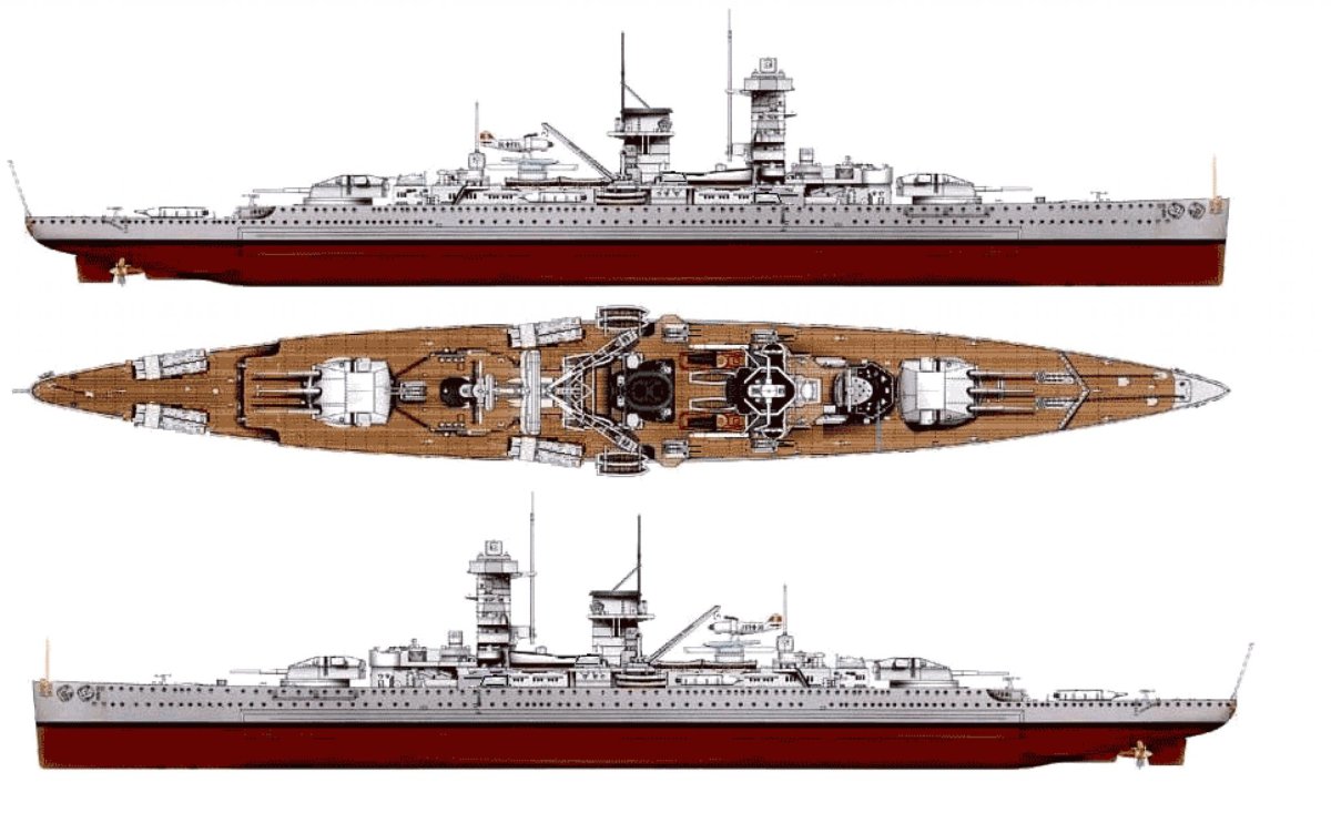 Тяжелый крейсер Адмирал Граф Шпее