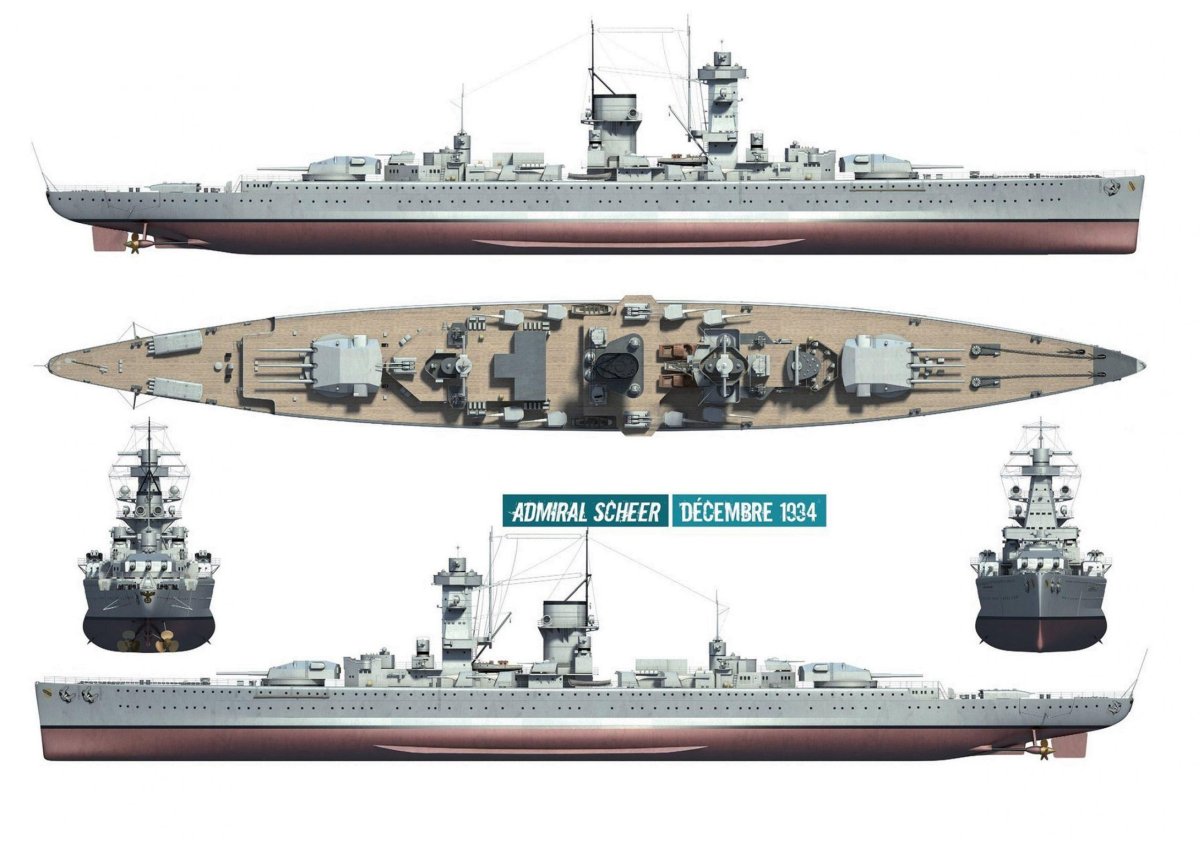 Крейсер Адмирал Граф Шпее