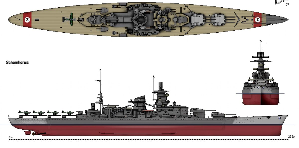 Линкор Гнейзенау