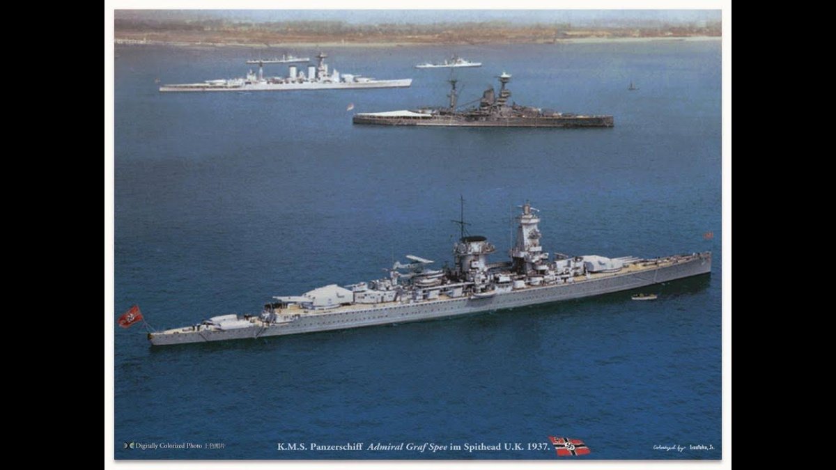 Тяжелый крейсер Адмирал Граф Шпее