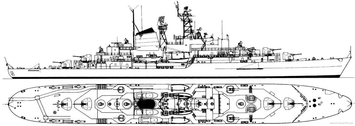 Крейсер Адмирал Корнилов чертежи