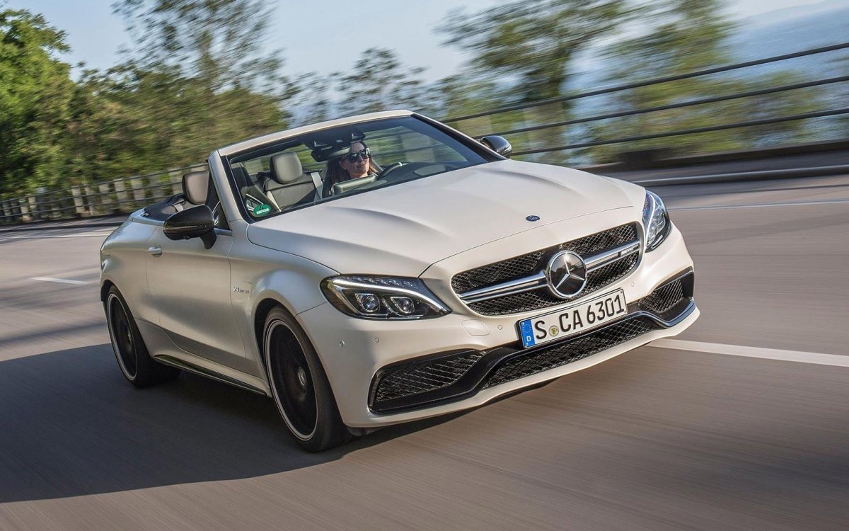 Mercedes c63 AMG кабриолет