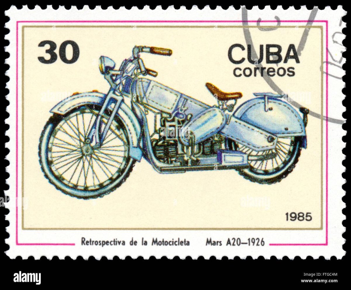 Почтовая марка Cuba