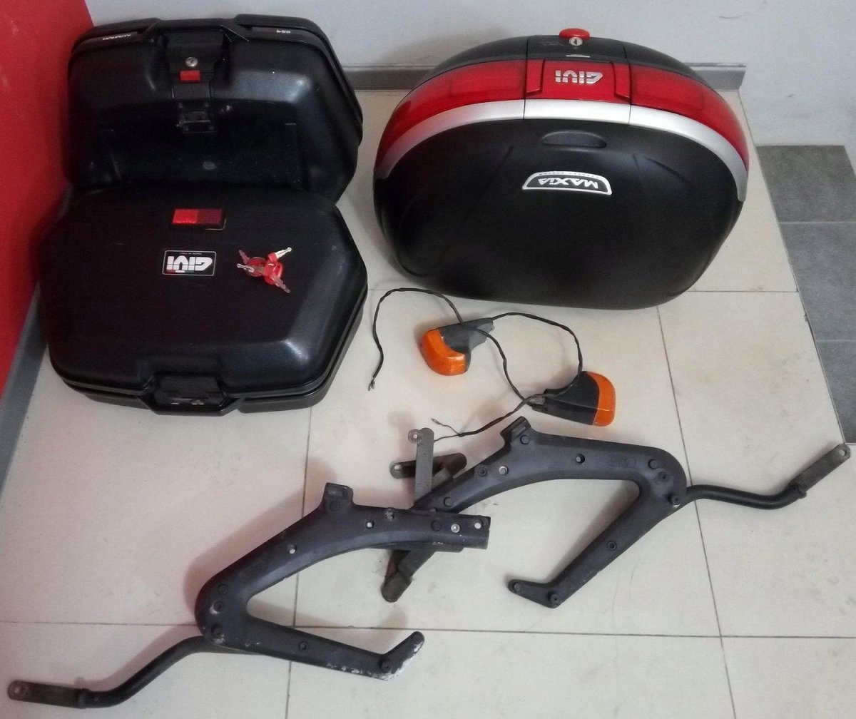 Yamaha diversion xj900s боковые кофры