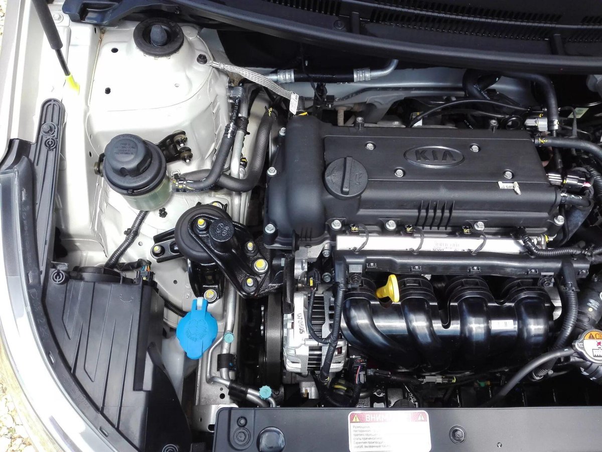 Kia Rio 2012г мотор