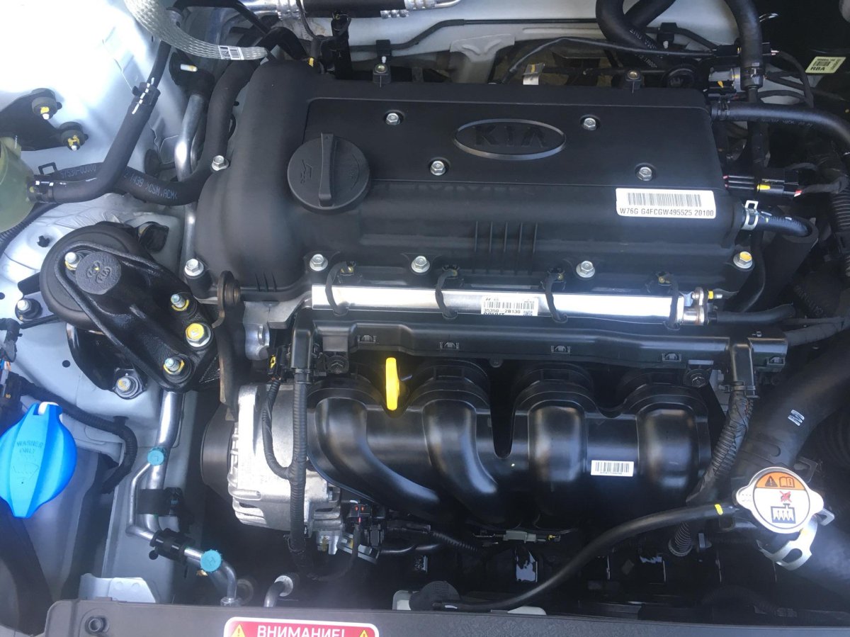 Двигатель Киа Рио 3 1.6