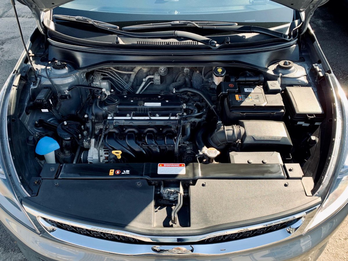 Киа Рио 3 под капотом