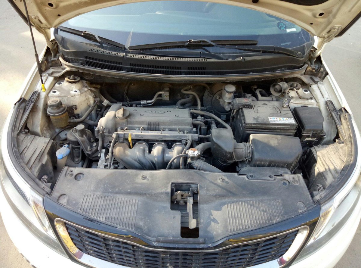 Kia Rio 2 под капотом