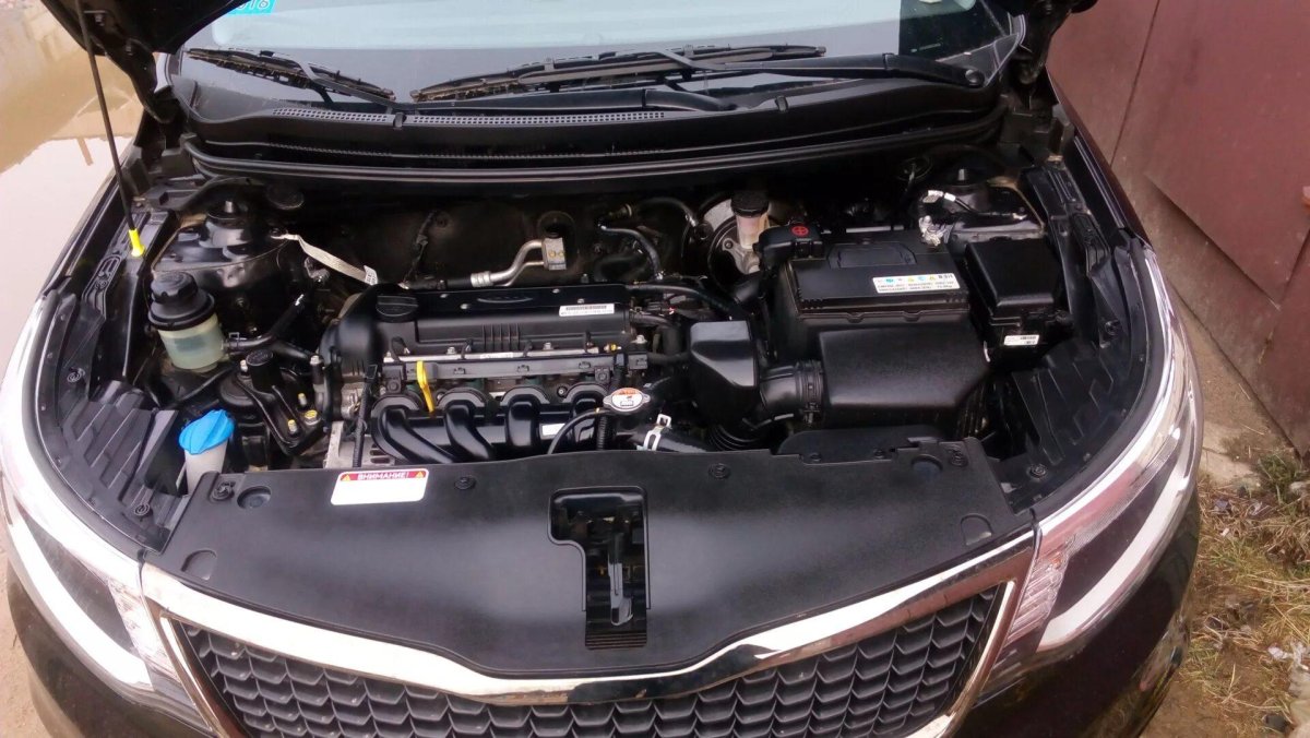 Кия Рио 3 под капотом