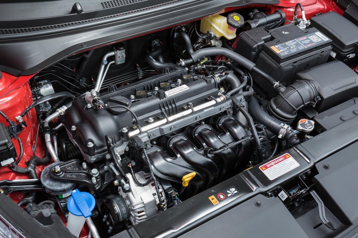 Двигатель Киа Рио 3 1.6