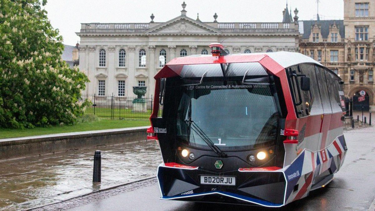 Беспилотный электроавтобус