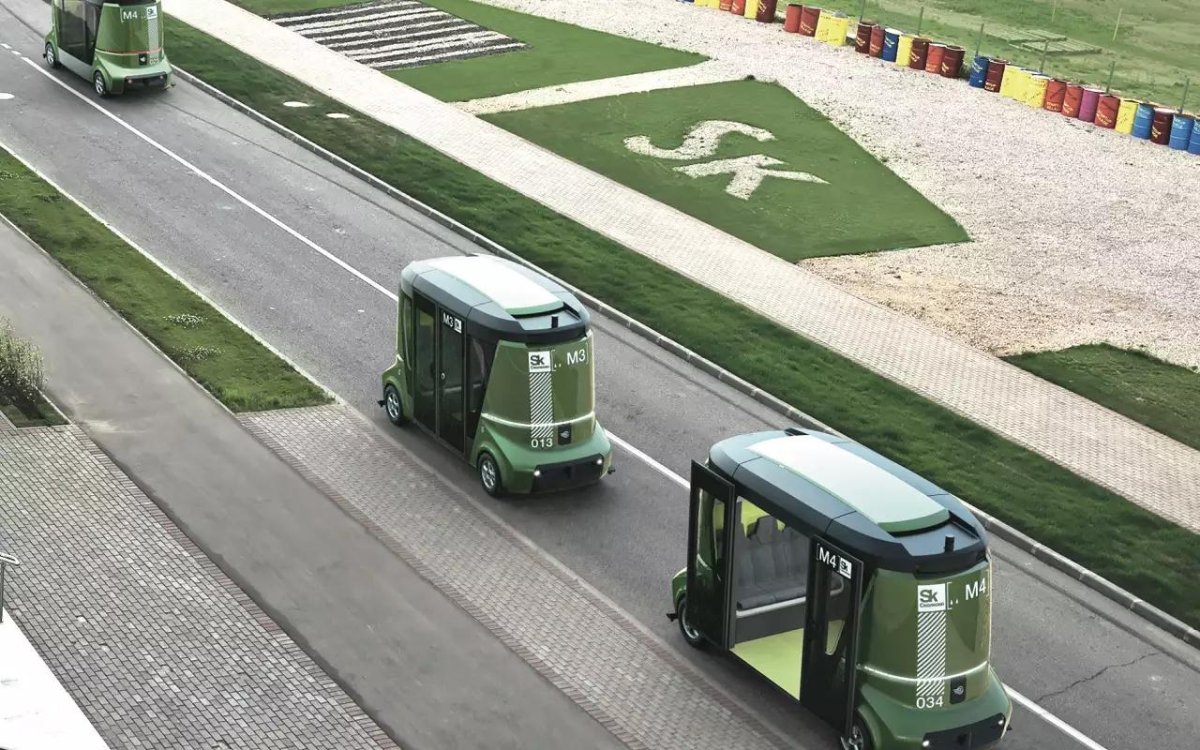 Беспилотный транспорт Сколково