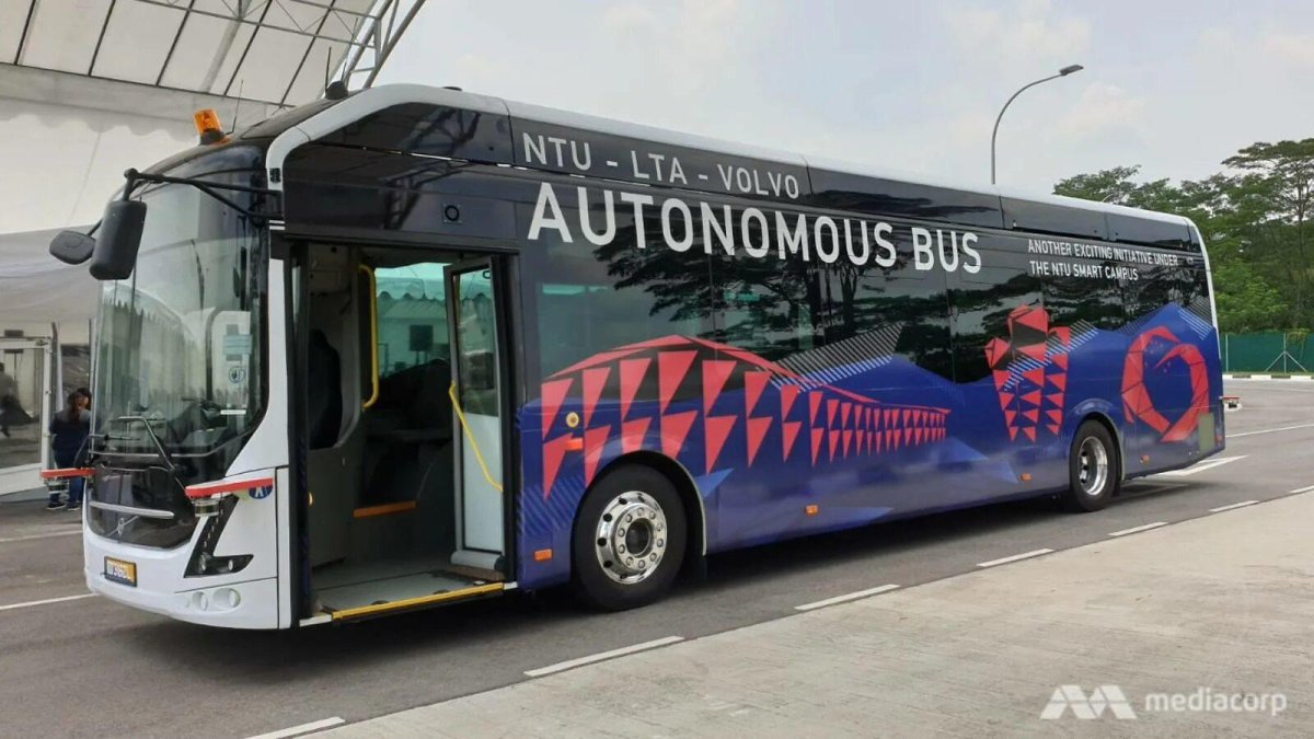 Беспилотный автобус беспилотный электроавтобус