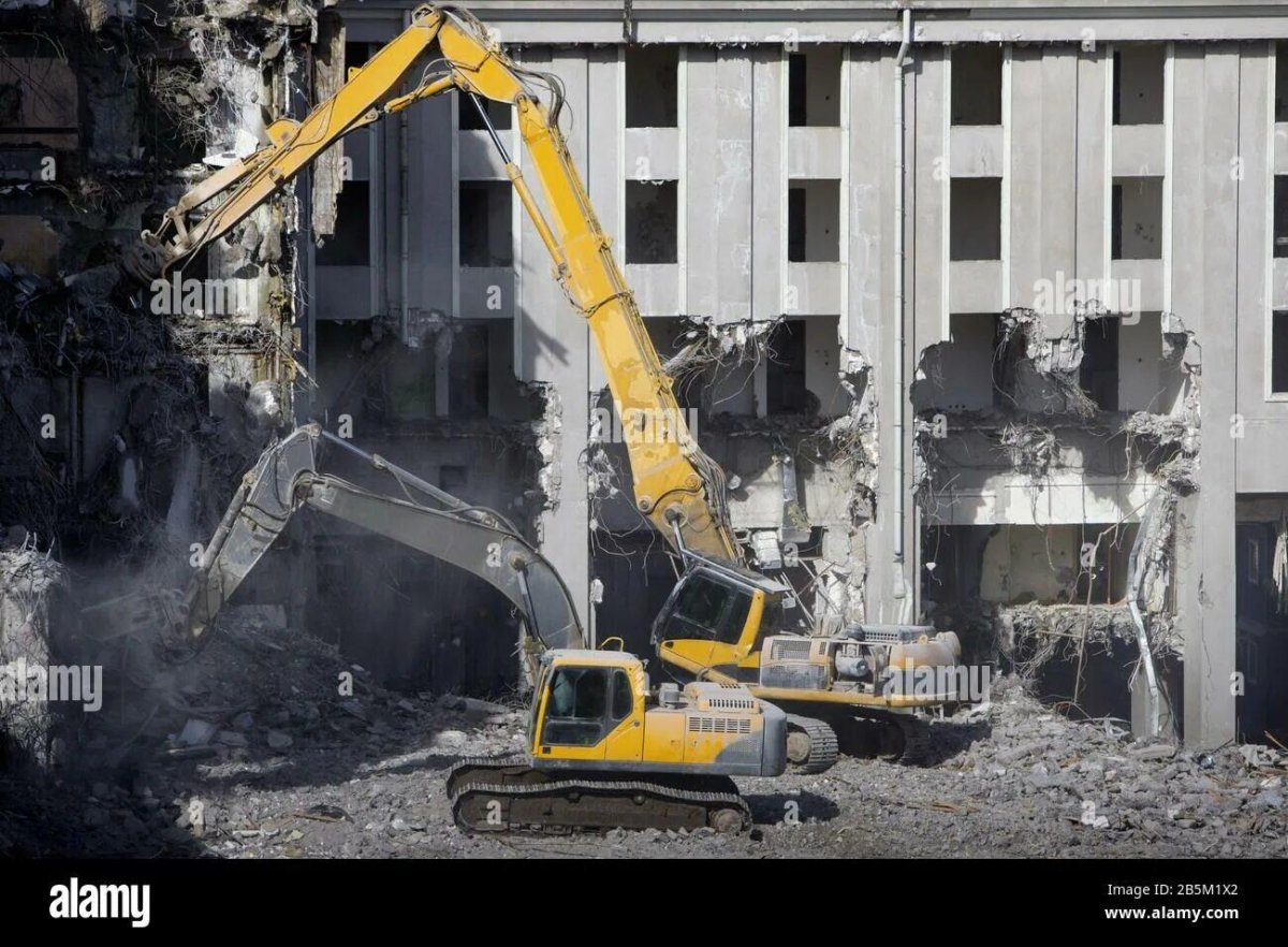 Молот разрушитель для экскаватора