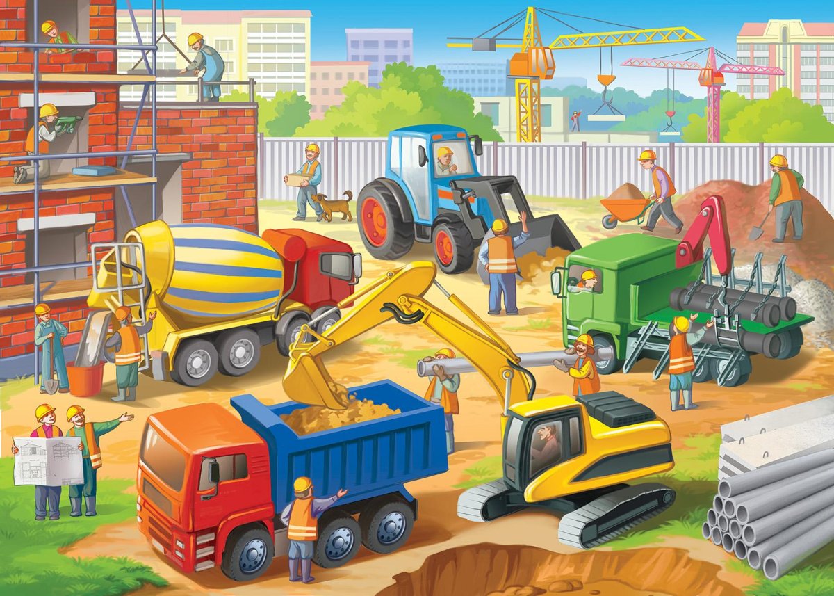 Стройка для детей