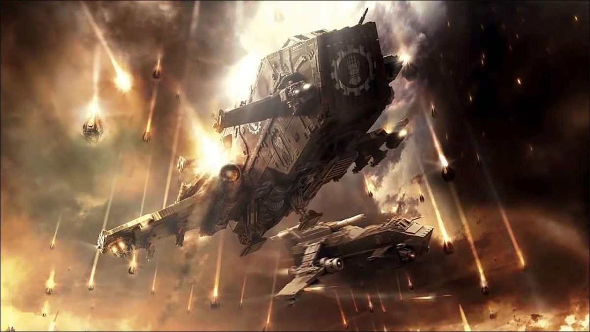 Орбитальная бомбардировка вархаммер