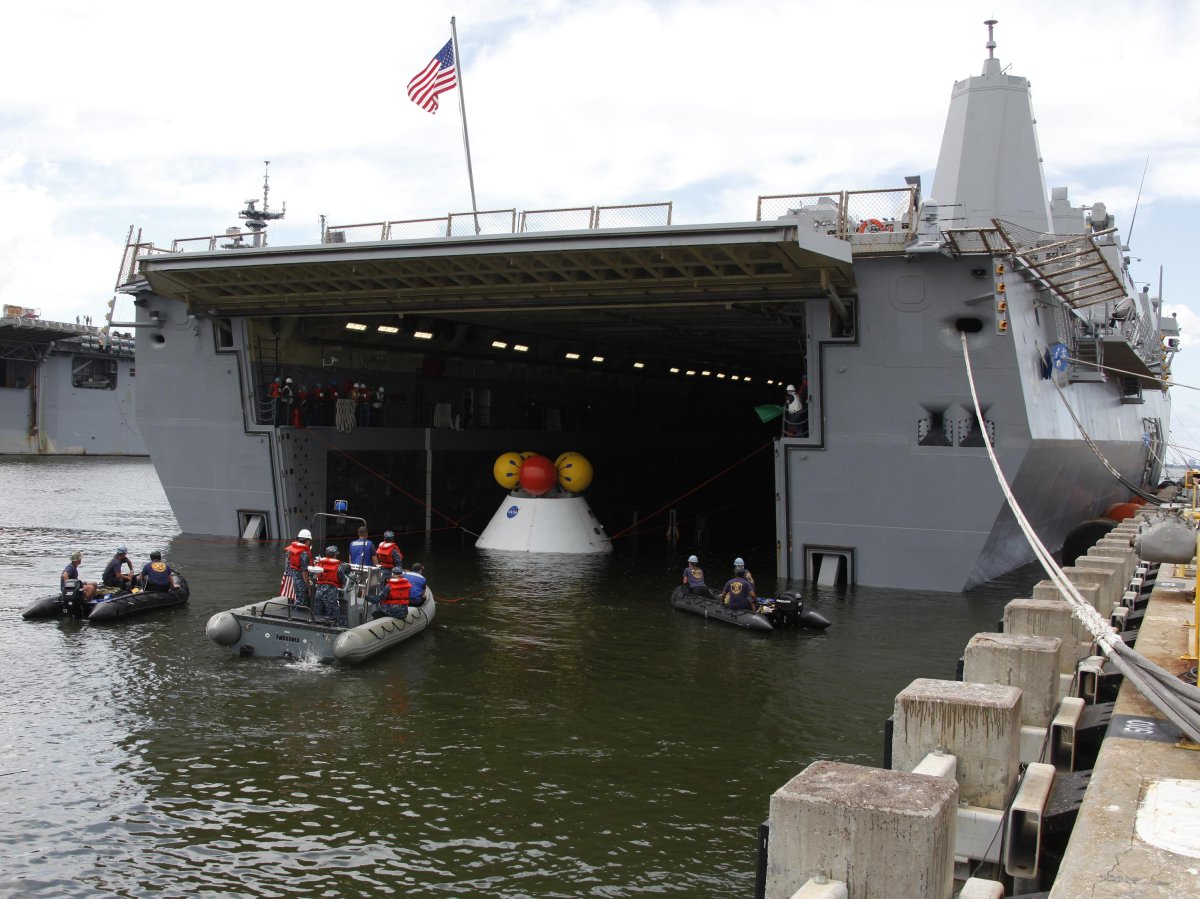 Приводнение Ориона