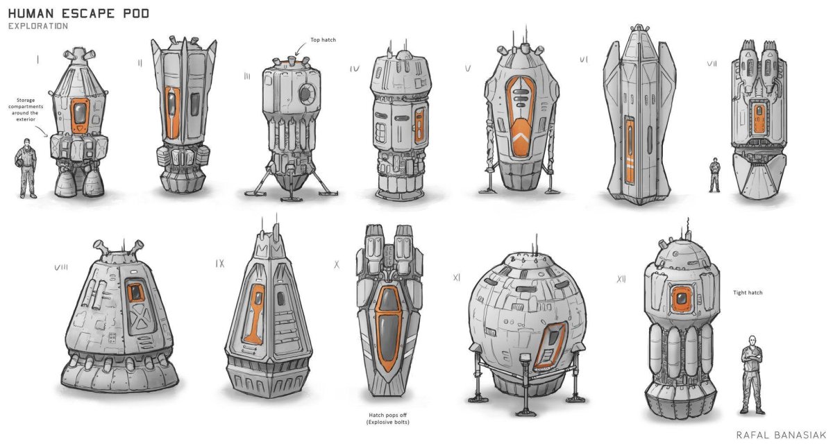 Спасательная капсула космического корабля