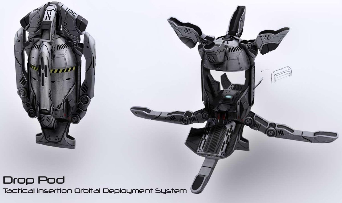 Десантные капсулы будущего