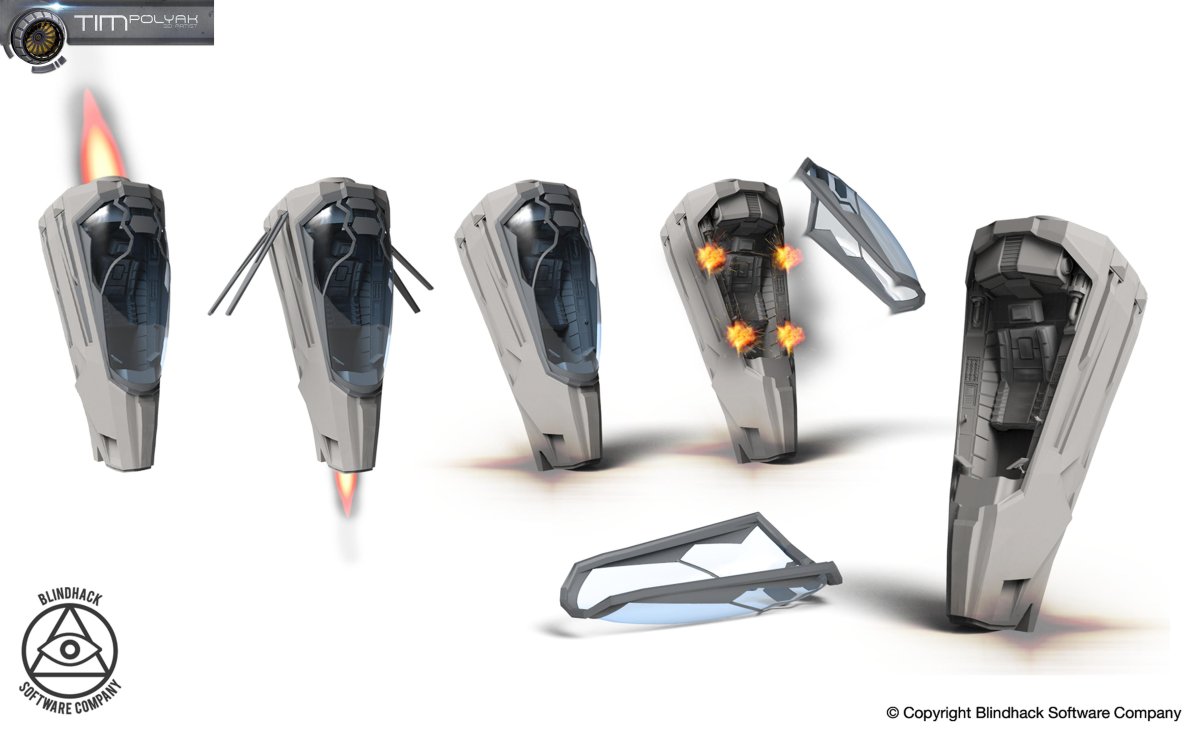 Десантные капсулы будущего