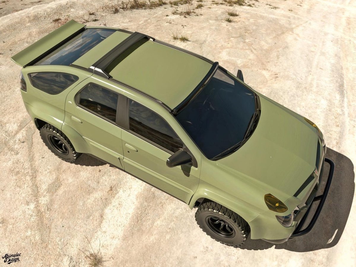 Машина Понтиак Ацтек