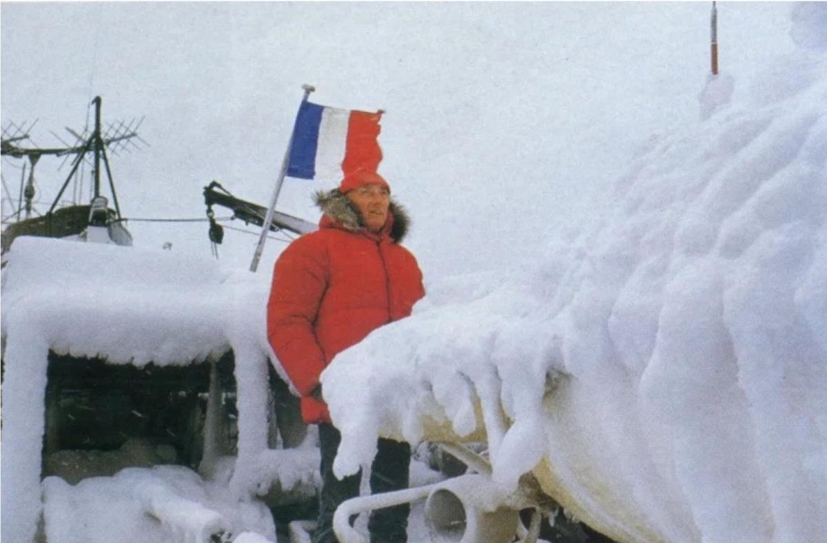 Жак Ив Кусто Экспедиция в Антарктиду