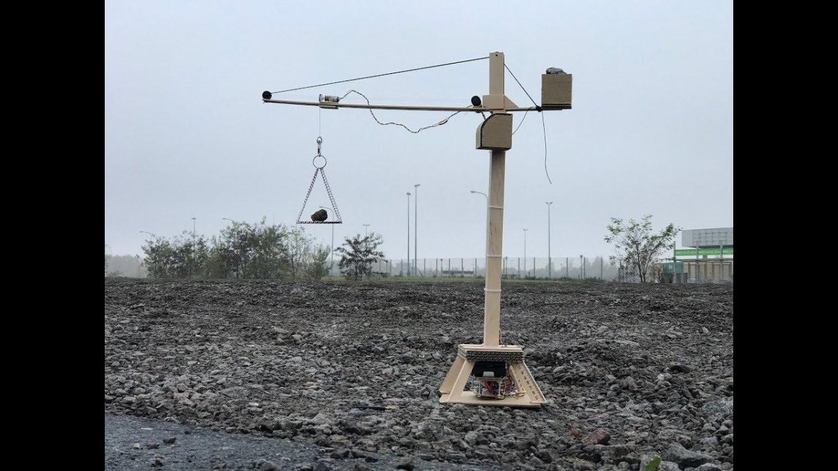 Самодельные подъемные краны