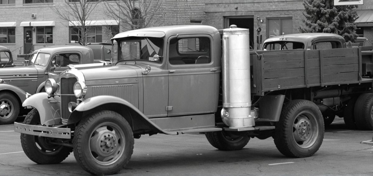 Газогенераторный грузовик ГАЗ-42