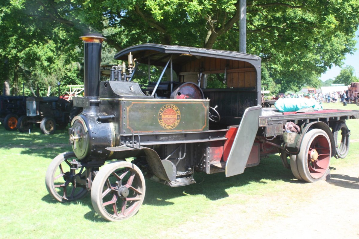 Паровая автомобиль 1913