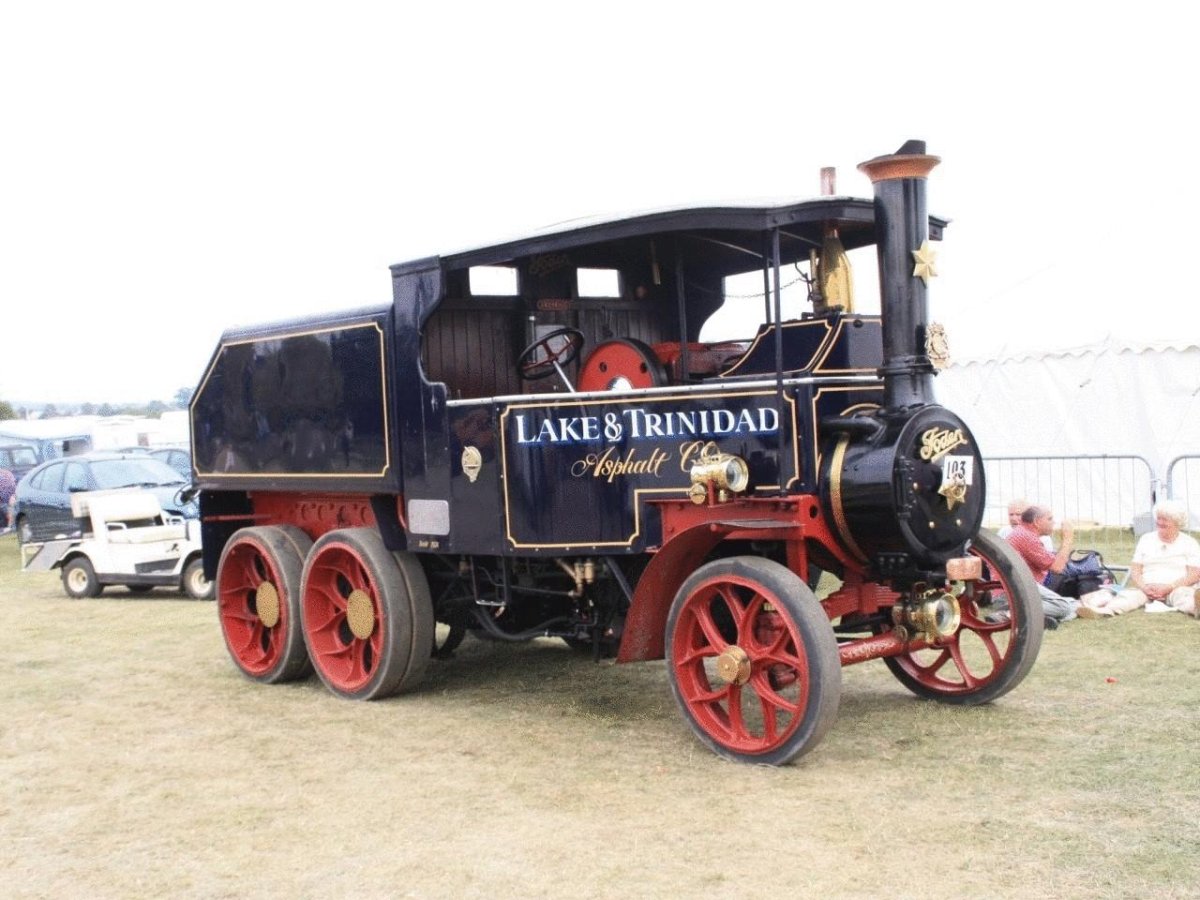 Паровой тягач Фаулер