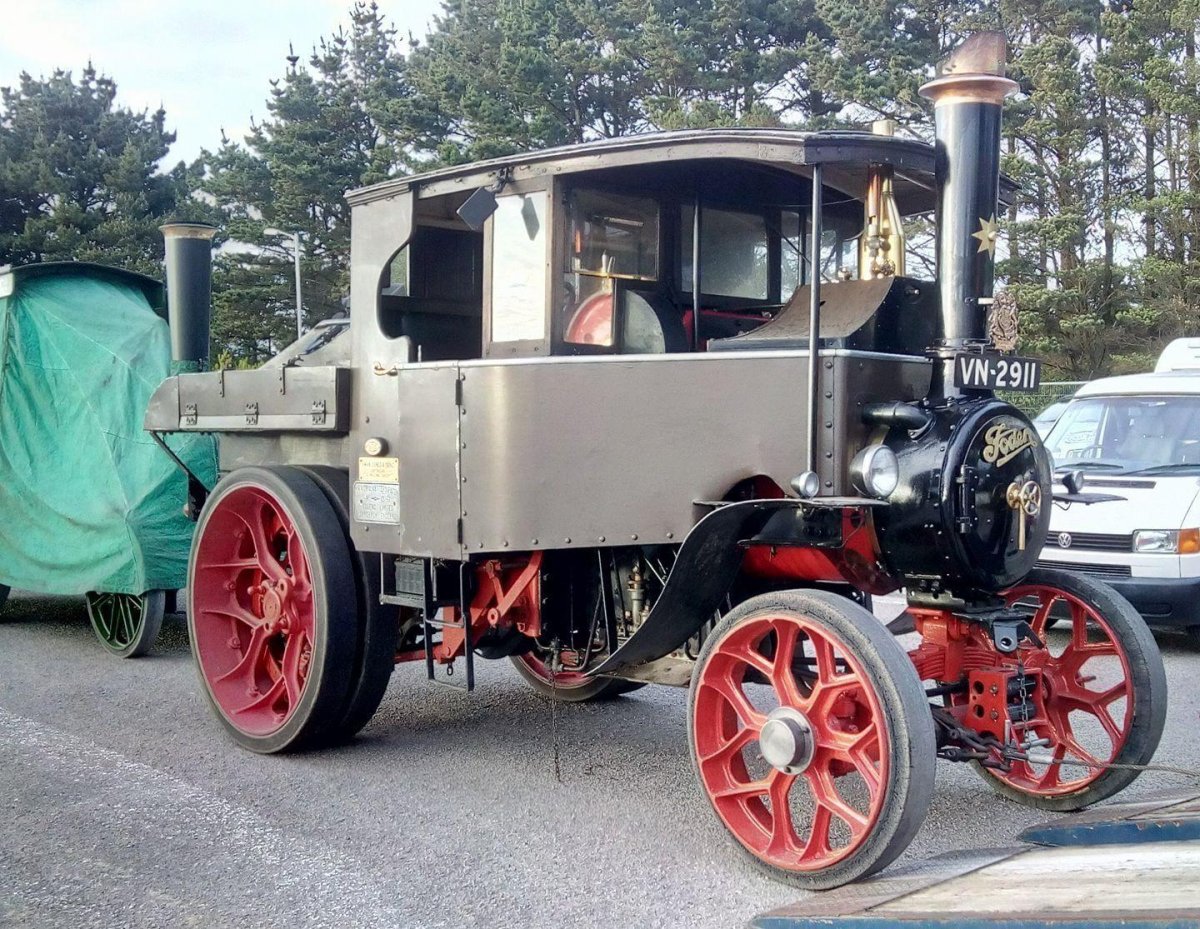 Парового тягача «Саксенберг»