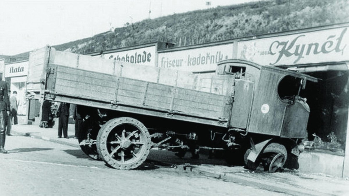 Паровой грузовик Škoda Sentinel