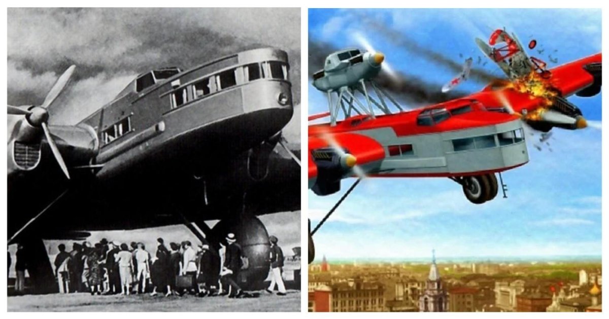 Ант-20 Максим Горький катастрофа