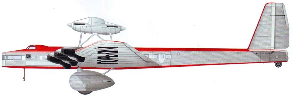 Самолет гигант Максим Горький