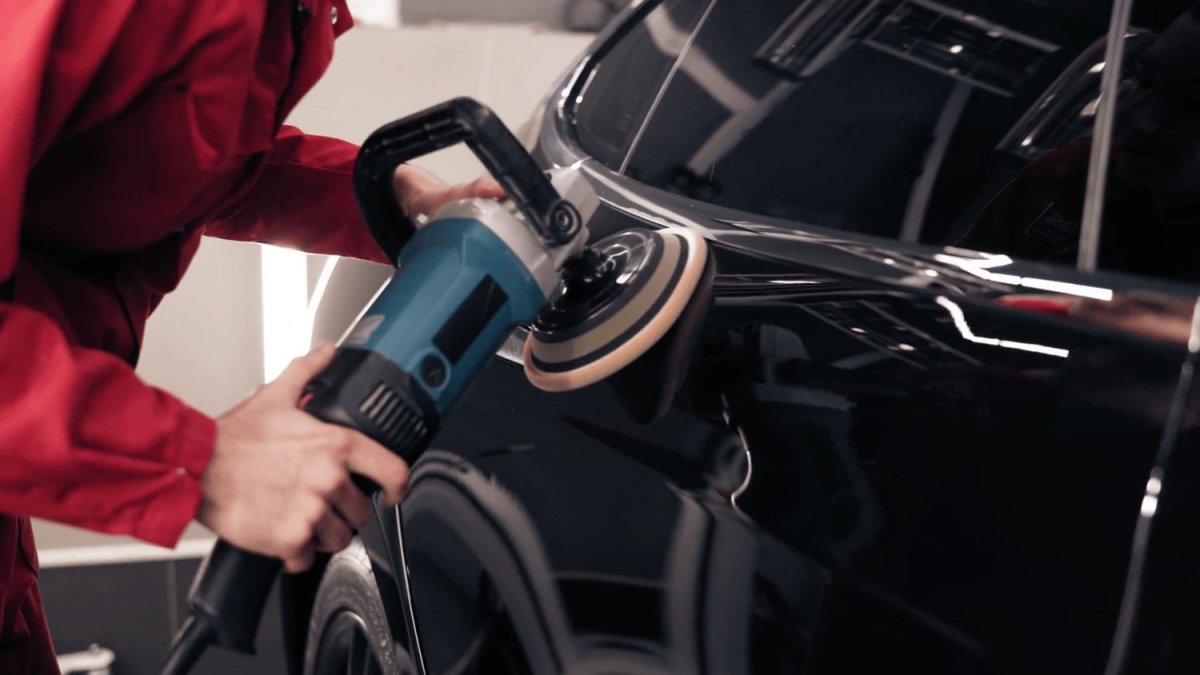 Полирование машины