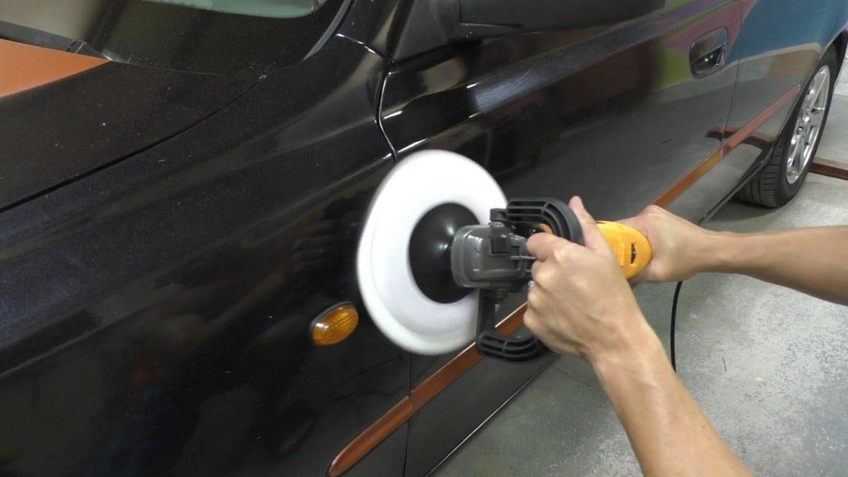 Полировка авто своими руками Шлеф машинкой