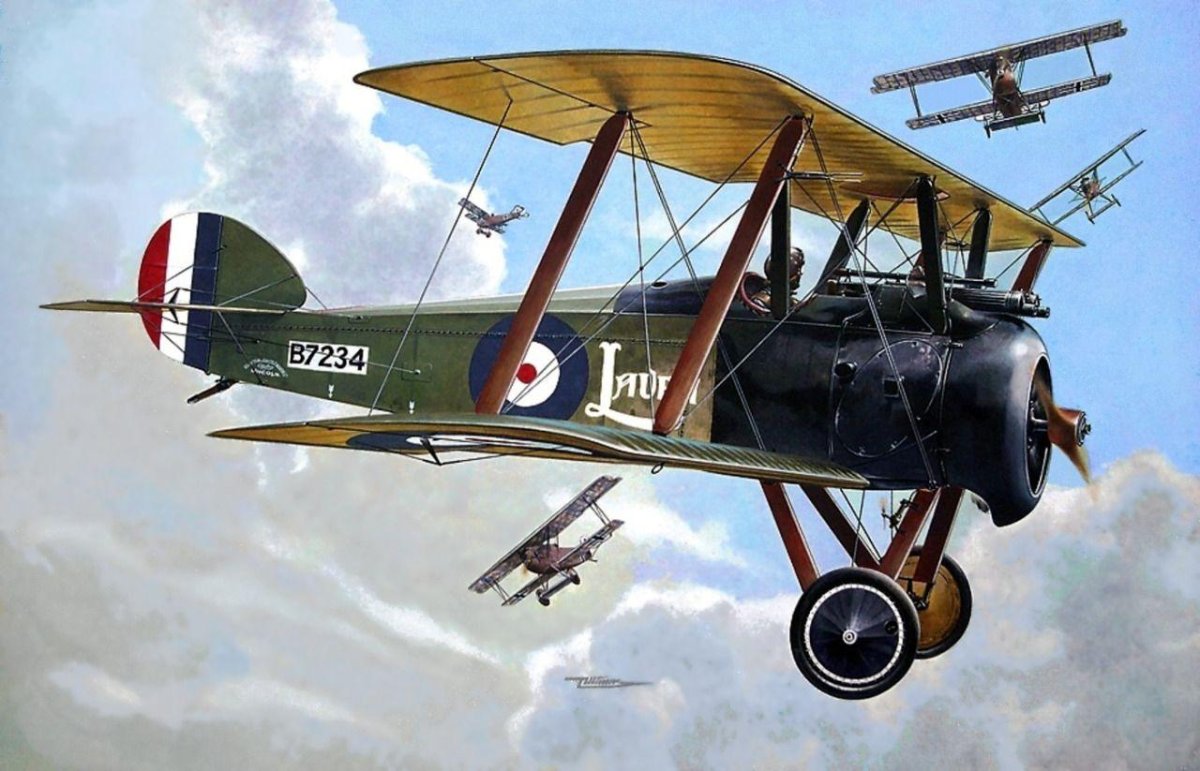 Самолет Sopwith Camel f-1