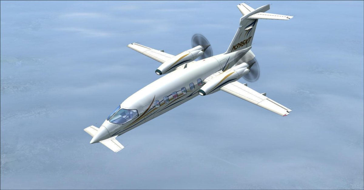Piaggio p.180 Avanti 3d модель