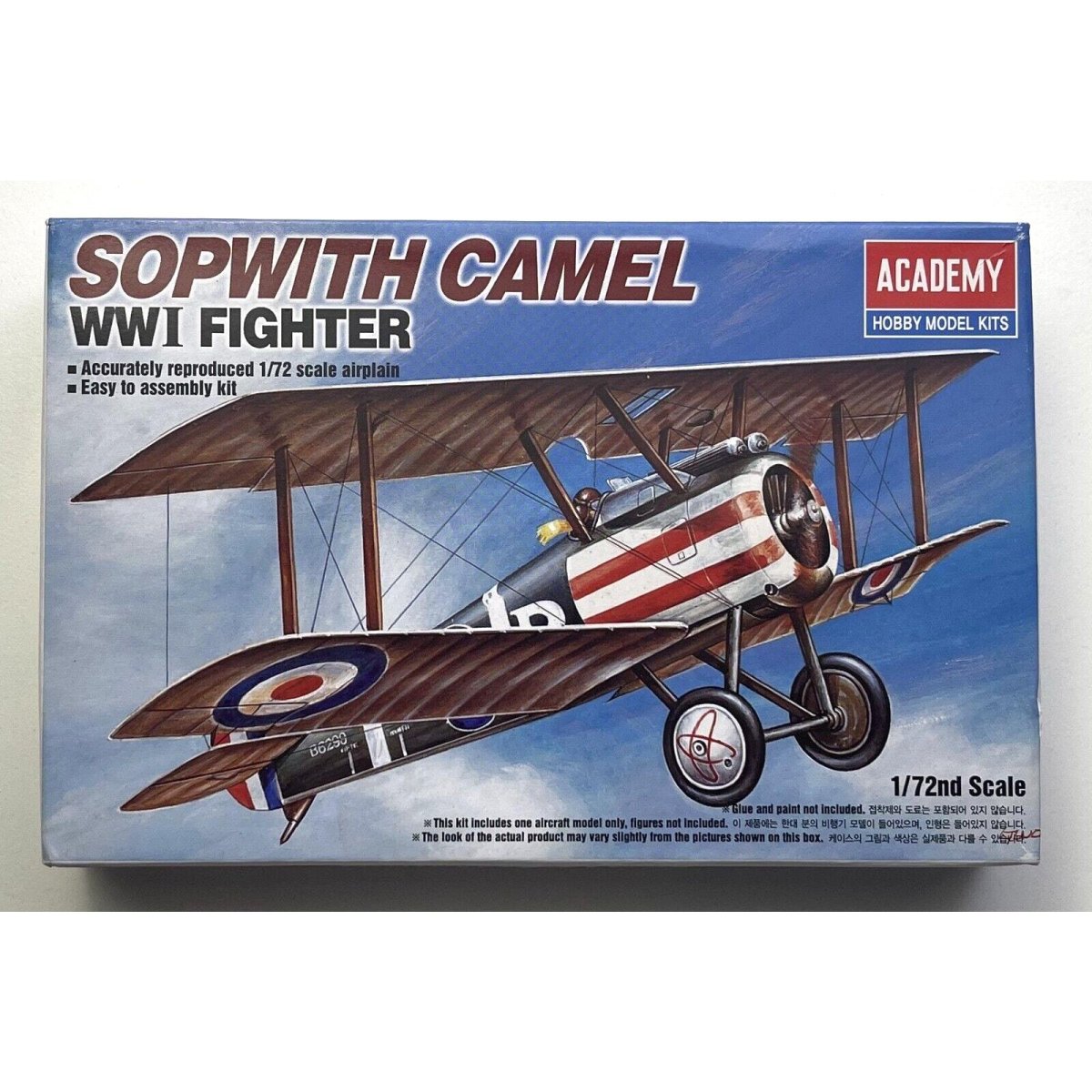 Самолет Sopwith Camel WWI Fighter Academy, 1/72