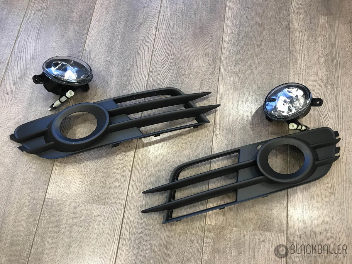 Audi a6 решетка ПТФ