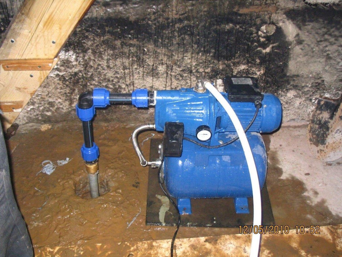 Насосная станция для скважины 20 метров