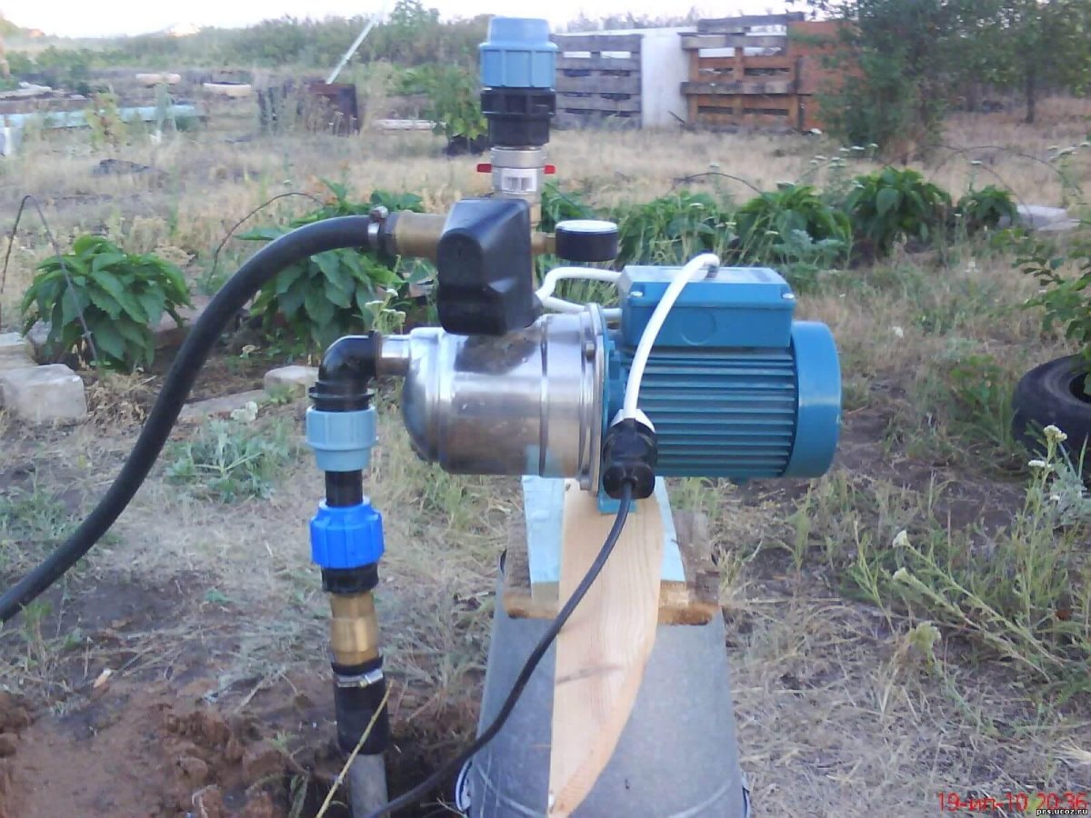Насос с эжектором для Абиссинской скважины 32мм